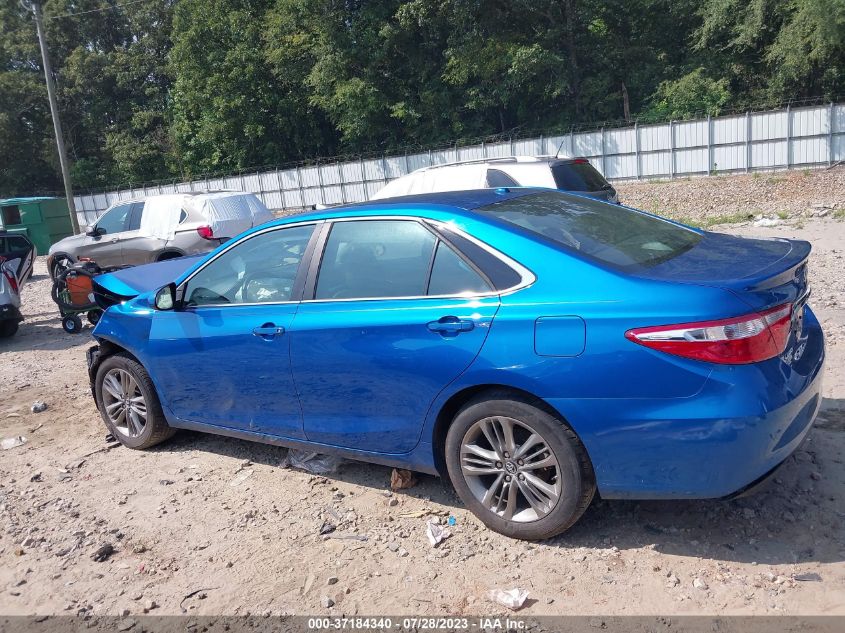 2017 TOYOTA CAMRY XLE/SE/LE/XSE - 4T1BF1FK4HU786942