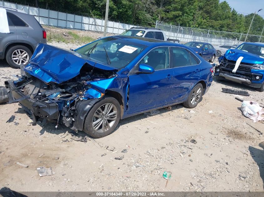 2017 TOYOTA CAMRY XLE/SE/LE/XSE - 4T1BF1FK4HU786942
