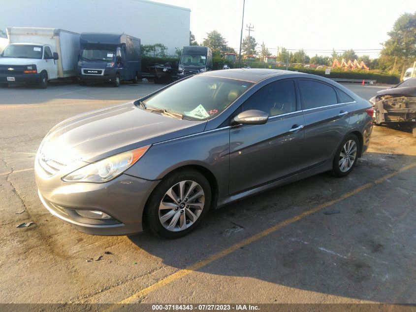 2014 HYUNDAI SONATA LIMITED - 5NPEC4AB7EH922084