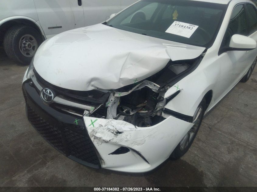 2016 TOYOTA CAMRY SE - 4T1BF1FK7GU178072