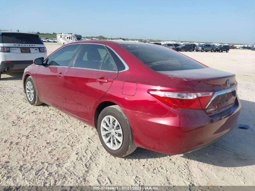 2017 TOYOTA CAMRY LE - 4T1BF1FK9HU670961