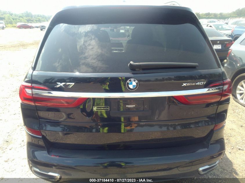 2022 BMW X7 XDRIVE40I - 5UXCW2C04N9K68375