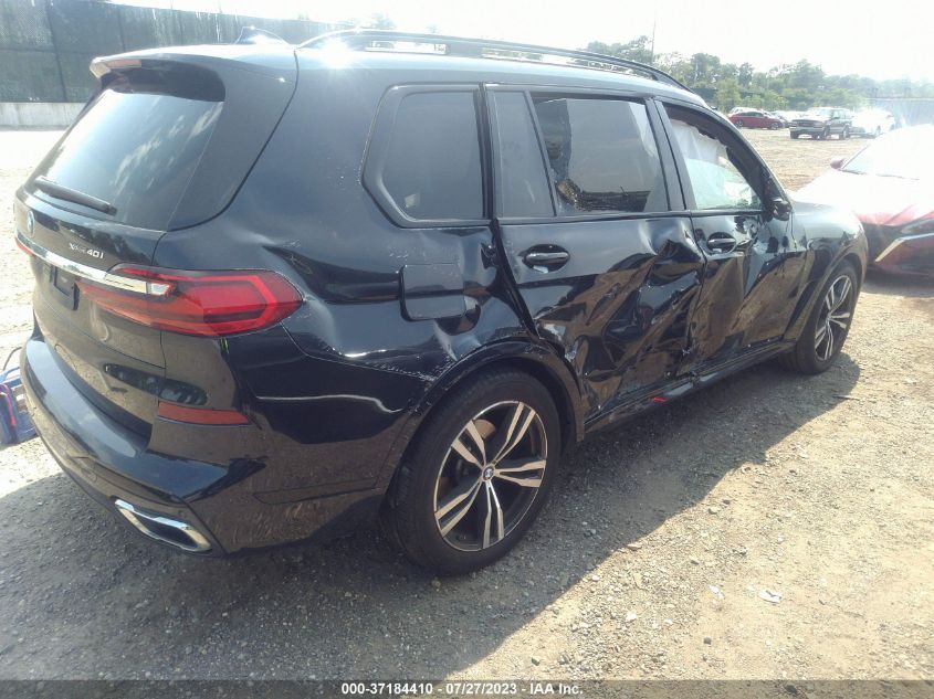 2022 BMW X7 XDRIVE40I - 5UXCW2C04N9K68375