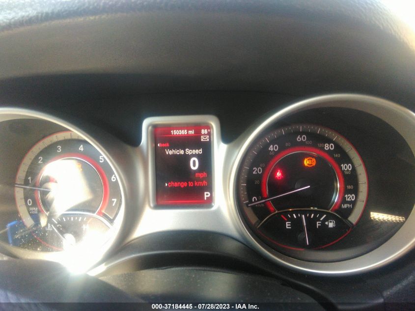 2016 DODGE JOURNEY SXT - 3C4PDDBG9GT106514