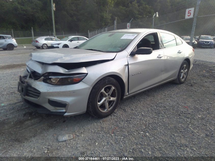 2018 CHEVROLET MALIBU LS - 1G1ZB5ST3JF224487