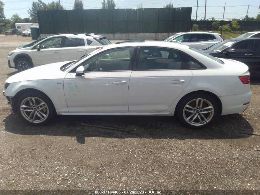 2017 AUDI A4 SEASON OF AUDI PREMIUM - WAUDNAF40HN050945