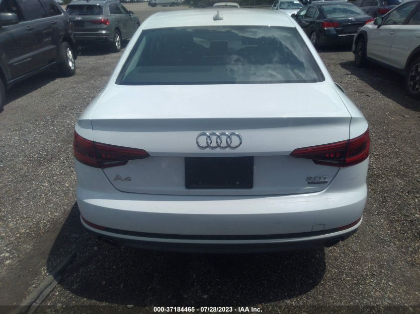 2017 AUDI A4 SEASON OF AUDI PREMIUM - WAUDNAF40HN050945