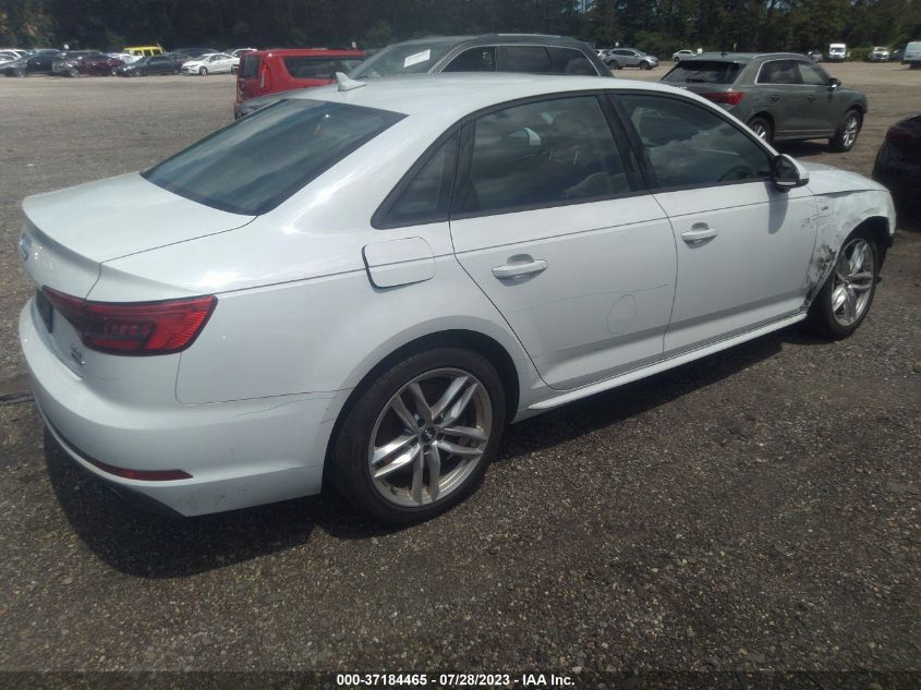 2017 AUDI A4 SEASON OF AUDI PREMIUM - WAUDNAF40HN050945