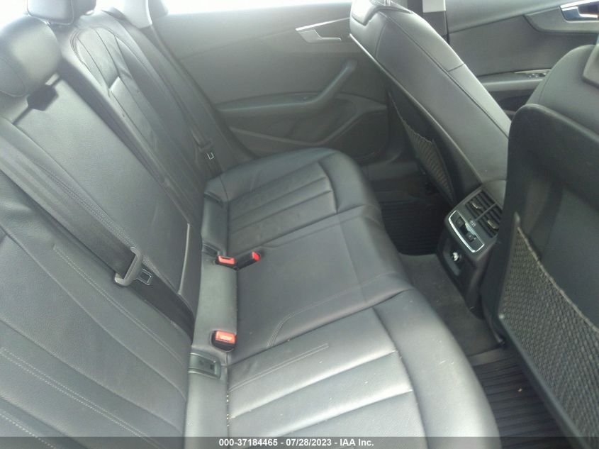 2017 AUDI A4 SEASON OF AUDI PREMIUM - WAUDNAF40HN050945