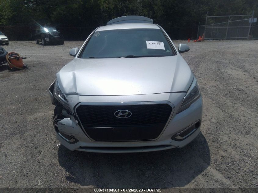 2016 HYUNDAI SONATA HYBRID SE - KMHE24L11GA016512