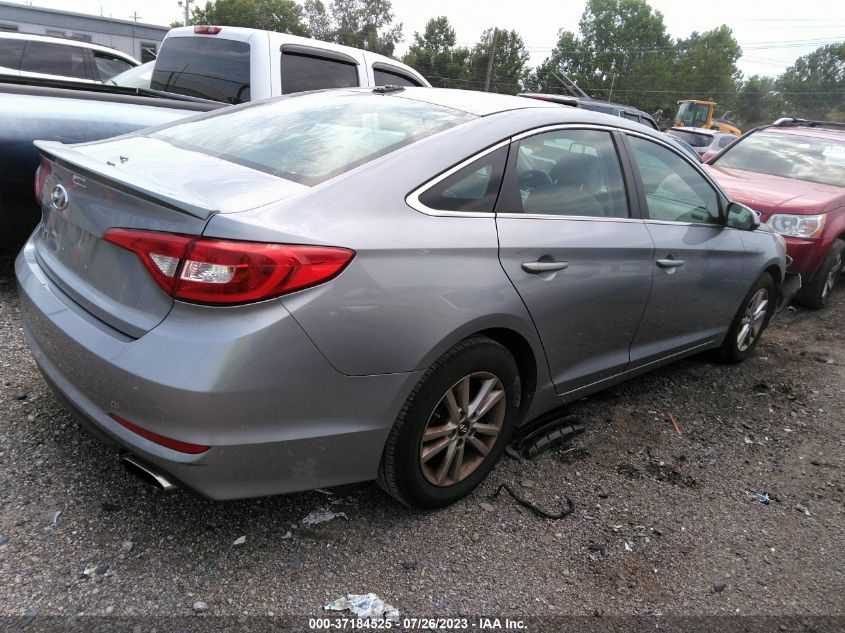 2016 HYUNDAI SONATA 2.4L SE - 5NPE24AF2GH365058