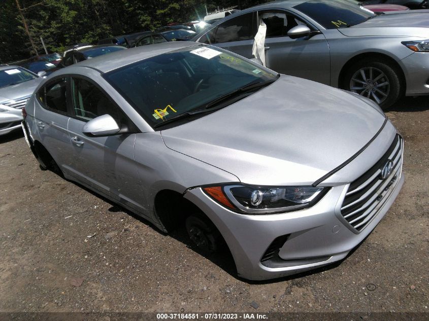 2018 HYUNDAI ELANTRA SEL - KMHD84LF7JU614681