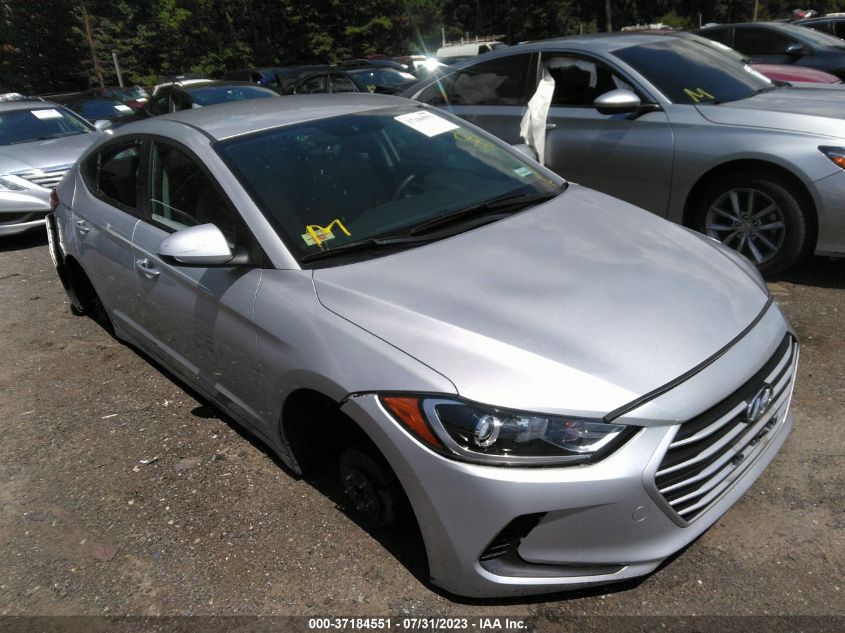 2018 HYUNDAI ELANTRA SEL - KMHD84LF7JU614681