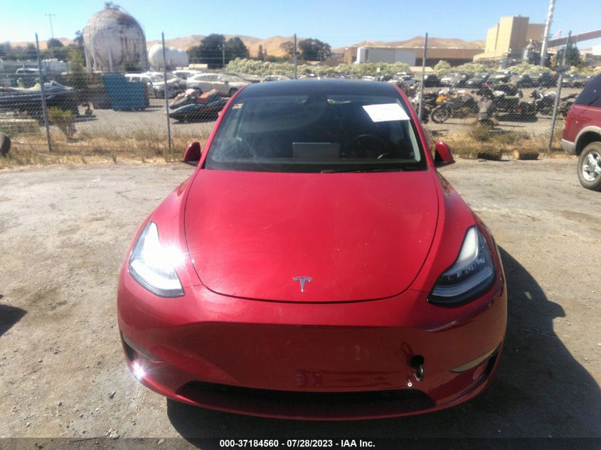 2020 TESLA MODEL Y LONG RANGE - 5YJYGDEE3LF038712