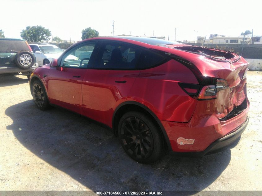 2020 TESLA MODEL Y LONG RANGE - 5YJYGDEE3LF038712