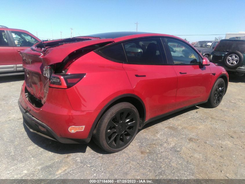 2020 TESLA MODEL Y LONG RANGE - 5YJYGDEE3LF038712