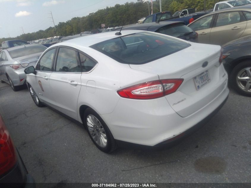 2016 FORD FUSION S HYBRID - 3FA6P0UU5GR203386