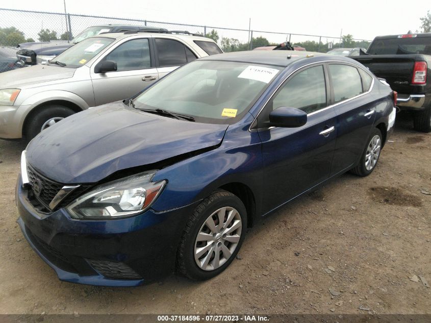 2016 NISSAN SENTRA SR/SL/S/SV/FE+ S - 3N1AB7AP9GL666499