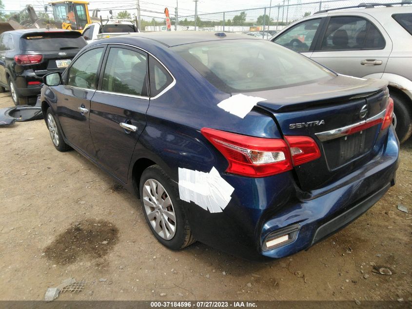 2016 NISSAN SENTRA SR/SL/S/SV/FE+ S - 3N1AB7AP9GL666499