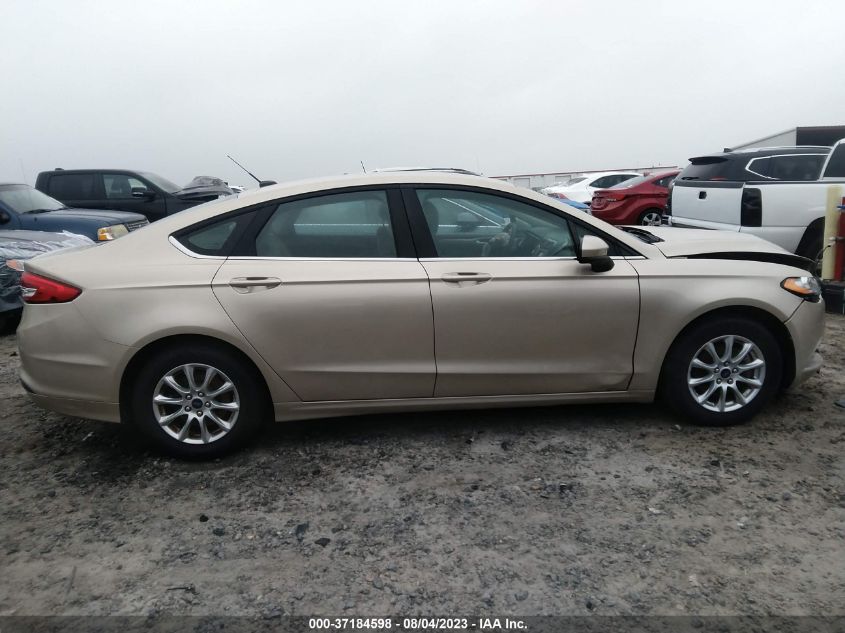 2017 FORD FUSION - 3FA6P0G7HR1178729