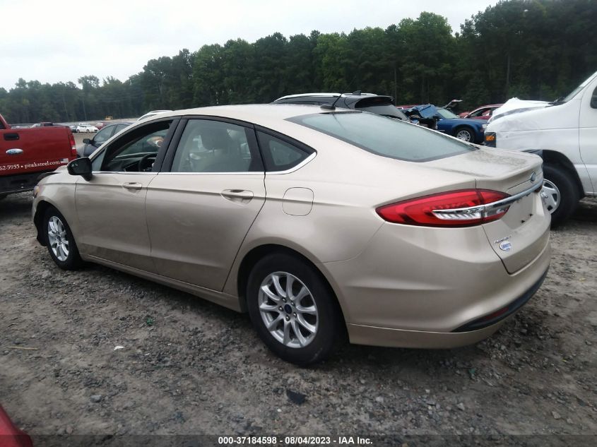 2017 FORD FUSION - 3FA6P0G7HR1178729