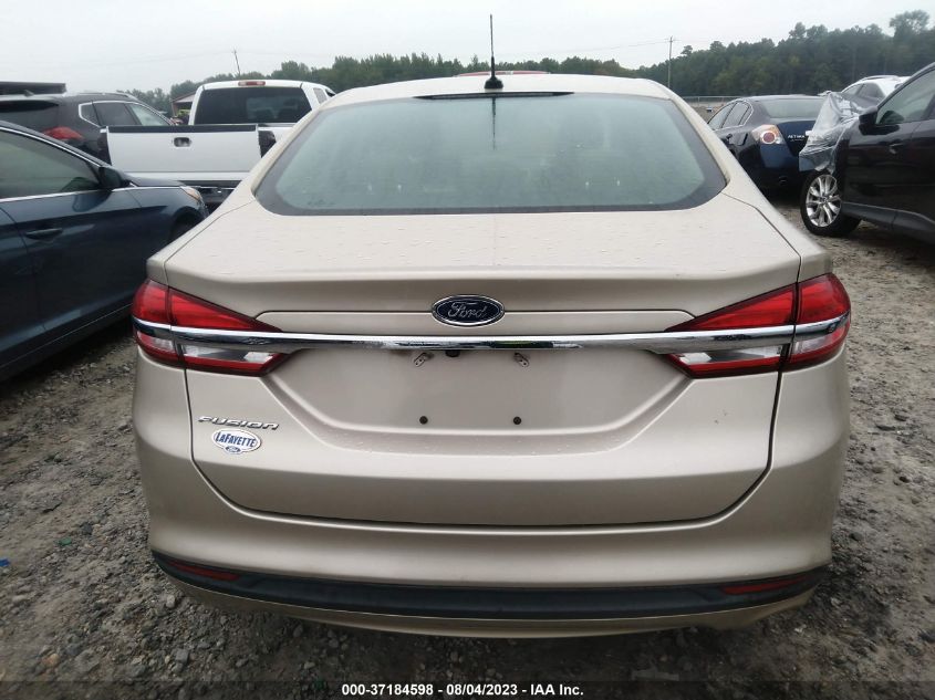 2017 FORD FUSION - 3FA6P0G7HR1178729