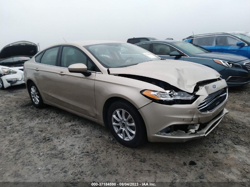 2017 FORD FUSION - 3FA6P0G7HR1178729