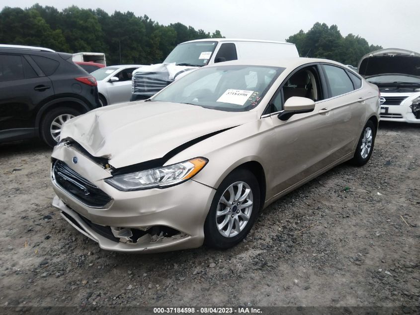 2017 FORD FUSION - 3FA6P0G7HR1178729