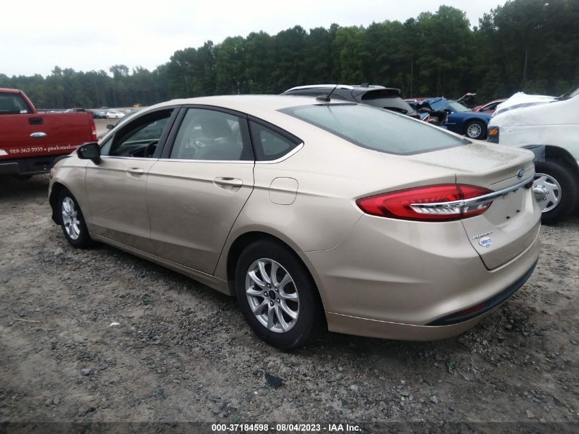 2017 FORD FUSION - 3FA6P0G7HR1178729