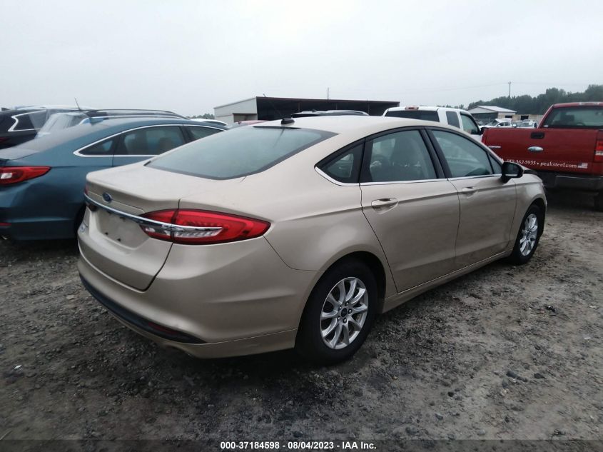 2017 FORD FUSION - 3FA6P0G7HR1178729