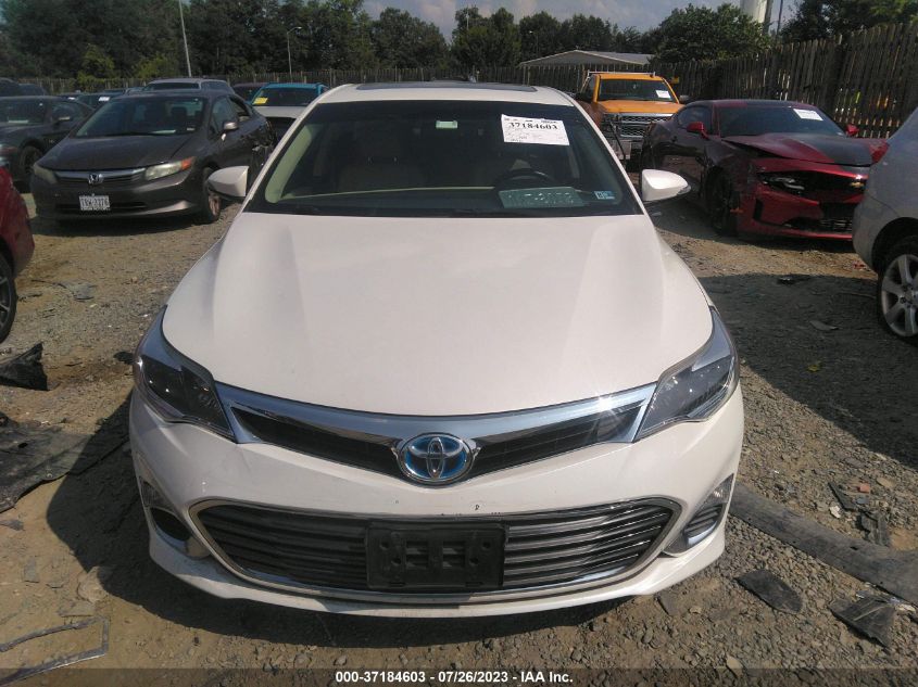 2014 TOYOTA AVALON HYBRID LIMITED/XLE TOURING 4T1BD1EB8EU022613