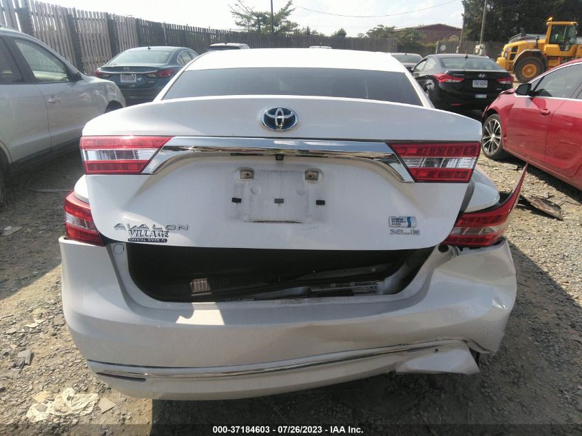 2014 TOYOTA AVALON HYBRID LIMITED/XLE TOURING 4T1BD1EB8EU022613