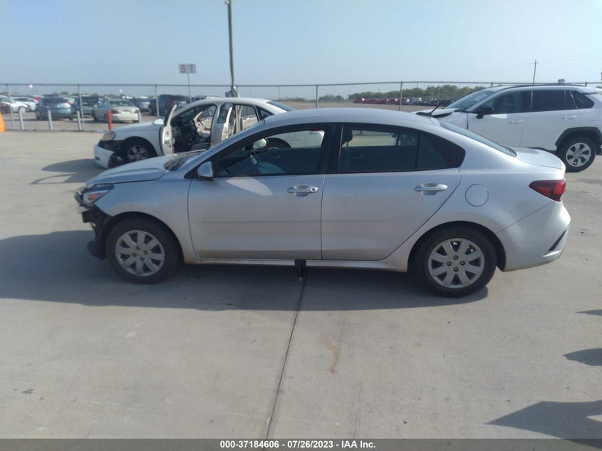 VIN 3KPA24AD3NE431857 2022 KIA RIO LX/S