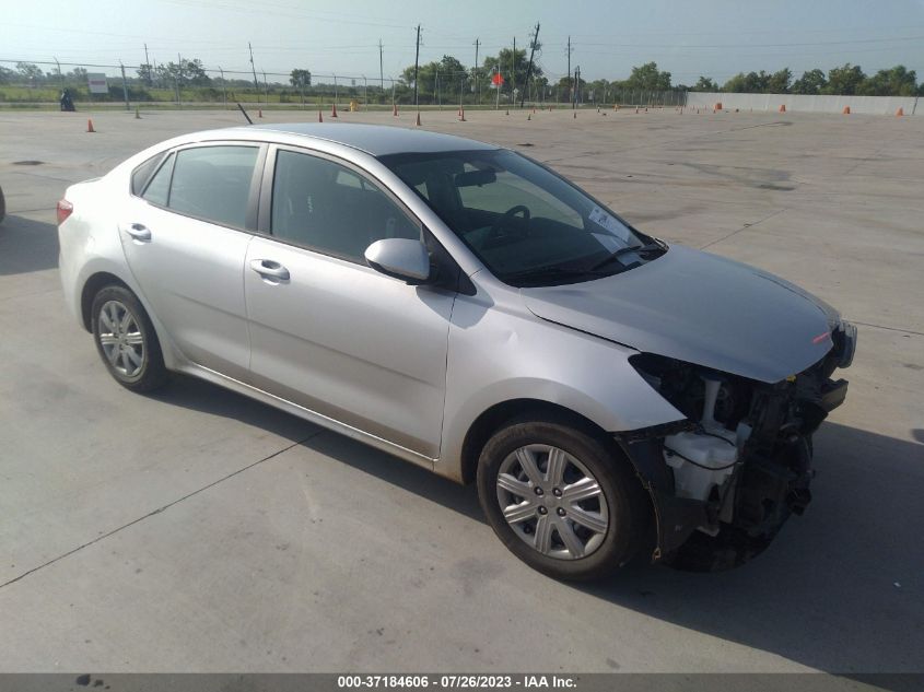 VIN 3KPA24AD3NE431857 2022 KIA RIO LX/S
