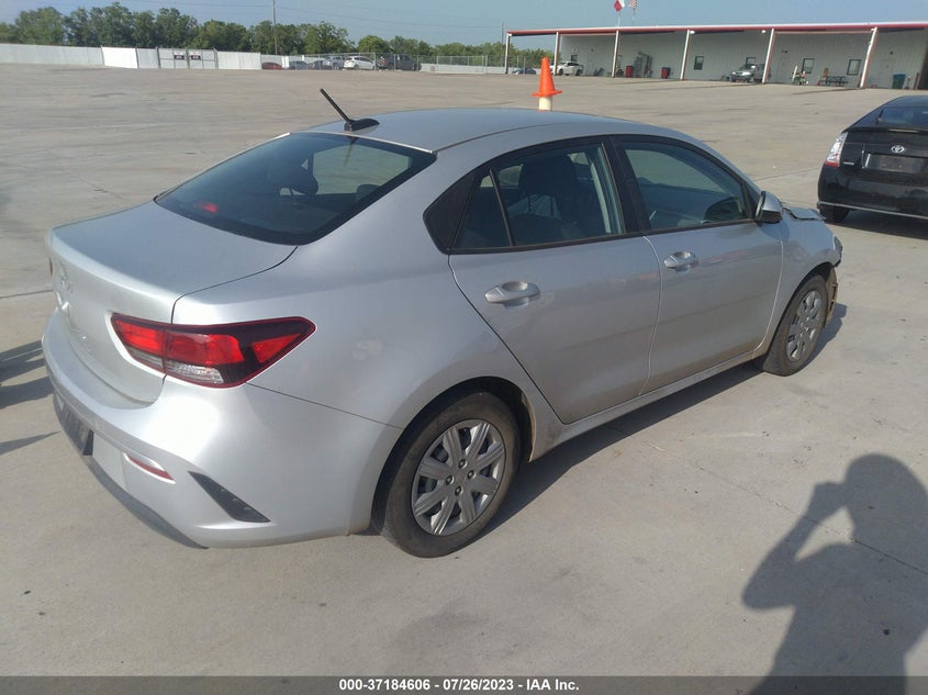 VIN 3KPA24AD3NE431857 2022 KIA RIO LX/S