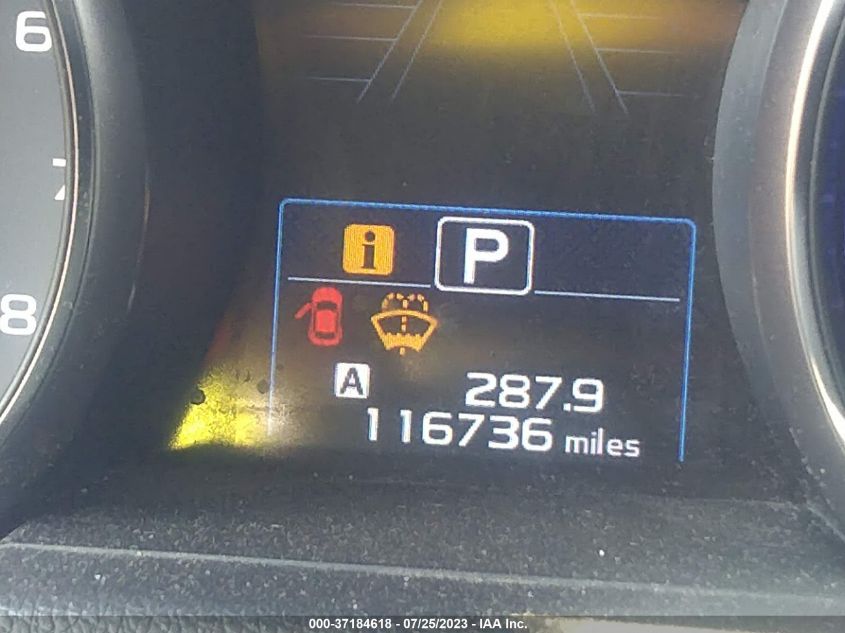 2016 SUBARU OUTBACK 2.5I LIMITED - 4S4BSBNC4G3282231