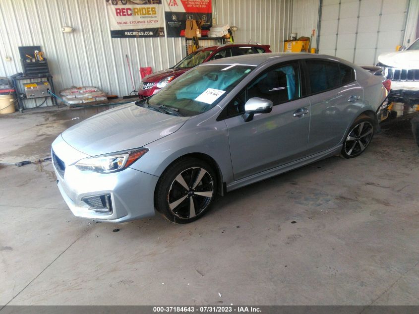 2019 SUBARU IMPREZA SPORT - 4S3GKAJ66K3602873