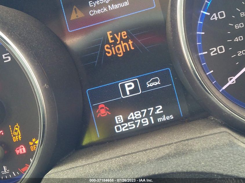 2019 SUBARU OUTBACK - 4S4BSABC1K3385520