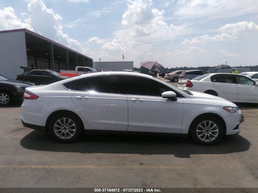 2016 FORD FUSION S - 3FA6P0G77GR159252