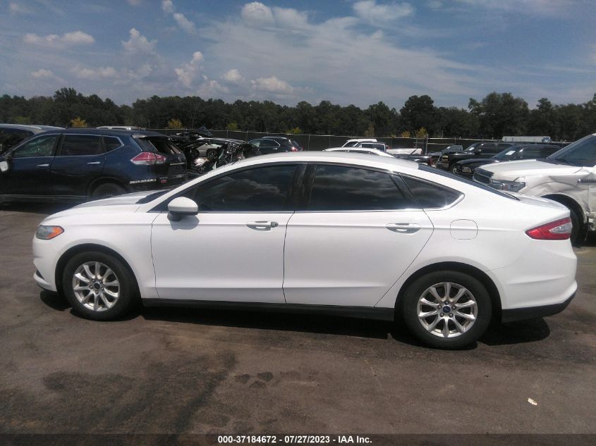 2016 FORD FUSION S - 3FA6P0G77GR159252