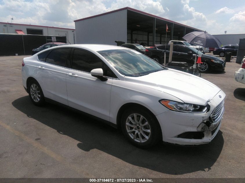 2016 FORD FUSION S - 3FA6P0G77GR159252