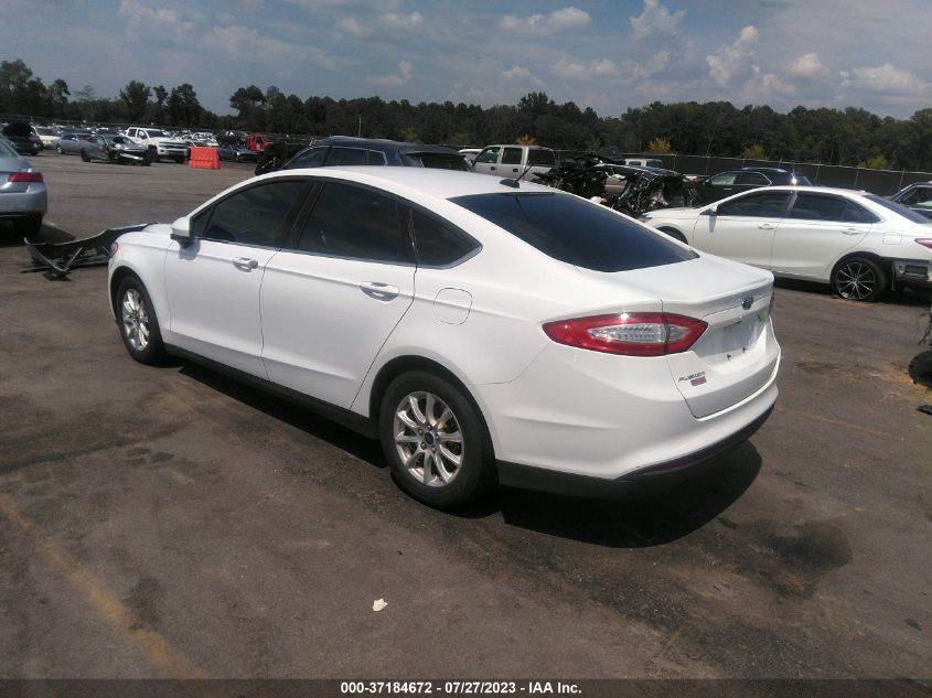 2016 FORD FUSION S - 3FA6P0G77GR159252