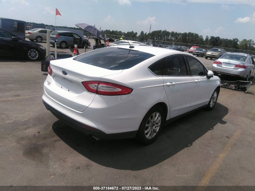 2016 FORD FUSION S - 3FA6P0G77GR159252