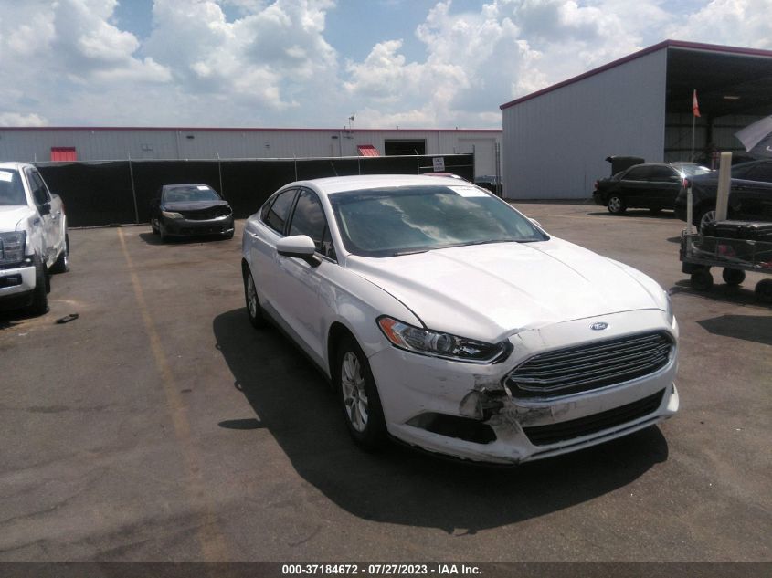 2016 FORD FUSION S - 3FA6P0G77GR159252