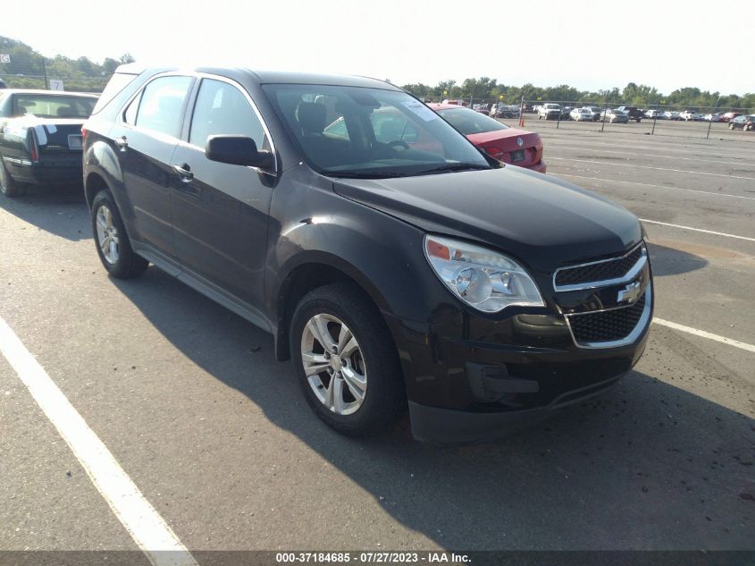 2013 CHEVROLET EQUINOX LS - 2GNALBEKXD6399019