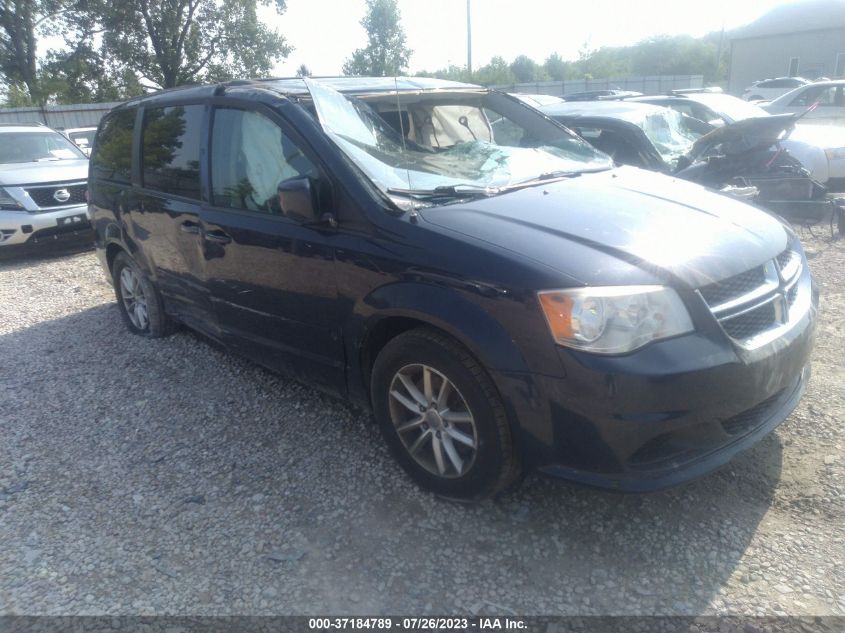 2014 DODGE GRAND CARAVAN SXT - 2C4RDGCG4ER321484