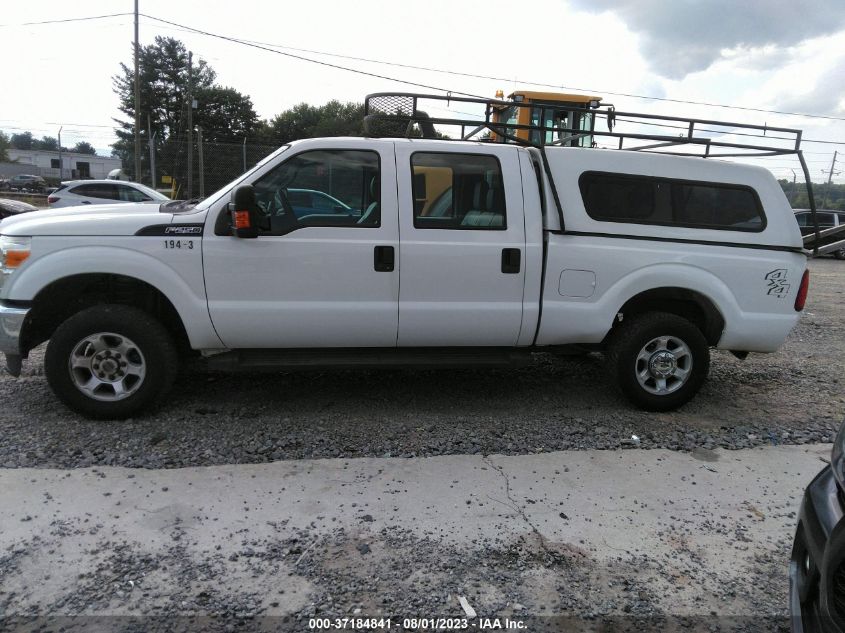 2016 FORD SUPER DUTY F-250 SRW LARIAT/PLATINUM - 1FT7W2B67GEB21678
