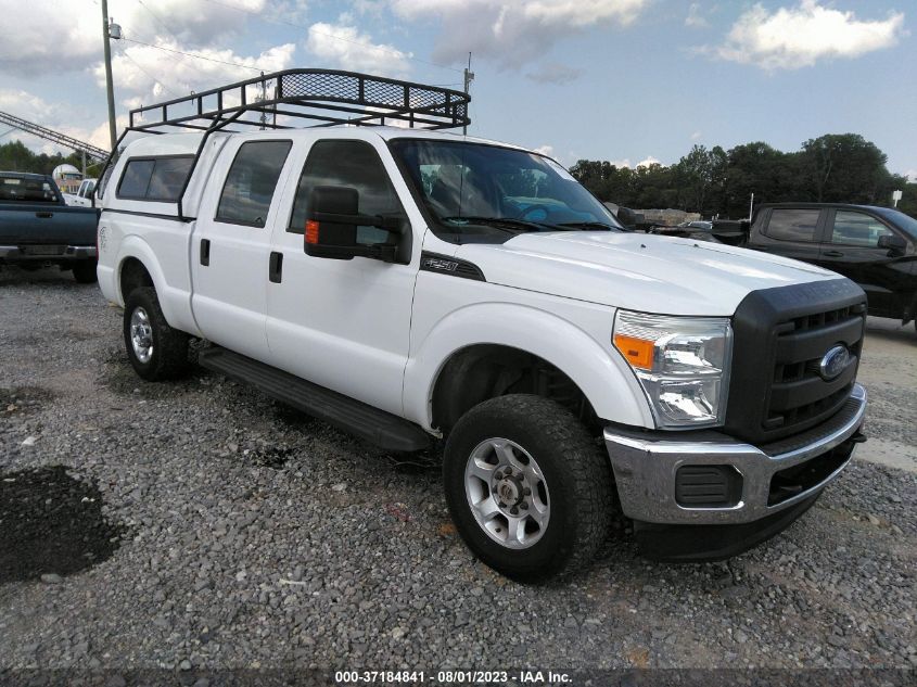 2016 FORD SUPER DUTY F-250 SRW LARIAT/PLATINUM - 1FT7W2B67GEB21678