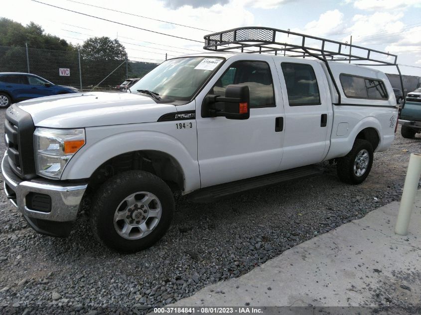 2016 FORD SUPER DUTY F-250 SRW LARIAT/PLATINUM - 1FT7W2B67GEB21678
