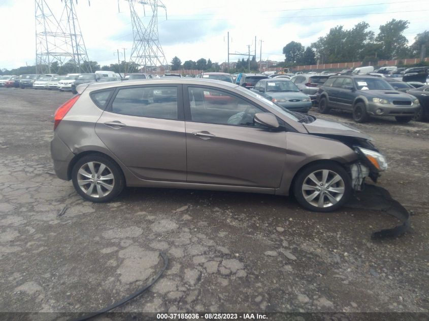2014 HYUNDAI ACCENT SE - KMHCU5AE4EU178742